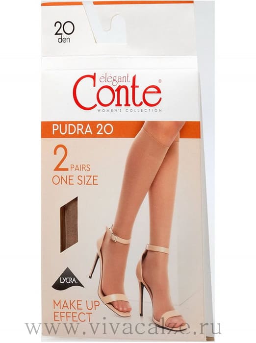 Conte PUDRA 20 knee-highs гольфы женские