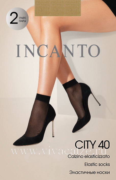 Incanto CITY 40 calzino носки женские