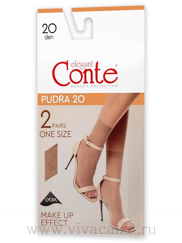 Conte PUDRA 20 socks носочки женские