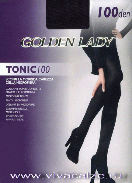 Golden Lady TONIC 100 колготки с микрофиброй