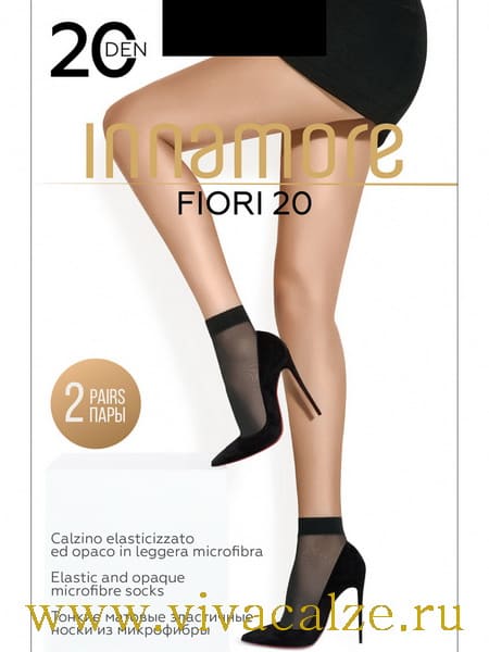 Innamore FIORI calzino 20 носки женские