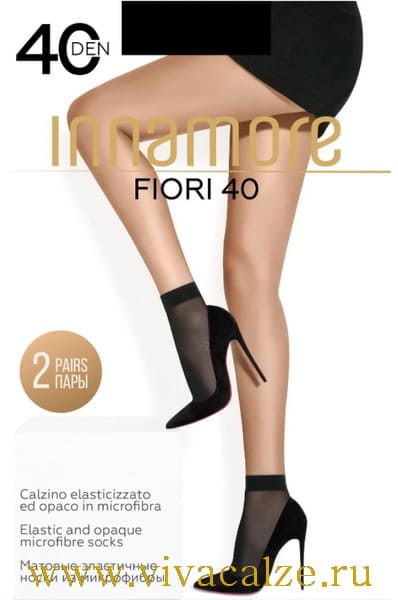 Innamore FIORI 40 calzino носки женские