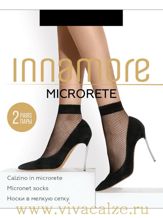 Innamore Microrete calzino носки женские в сетку