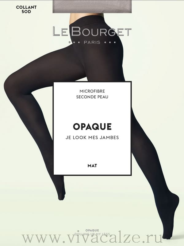 Le Bourge 1NP1 OPAQUE MAT 50 microfibre колготки