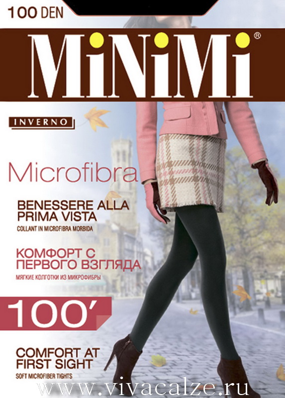 Minimi MICROFIBRA 100 колготки из микрофибры