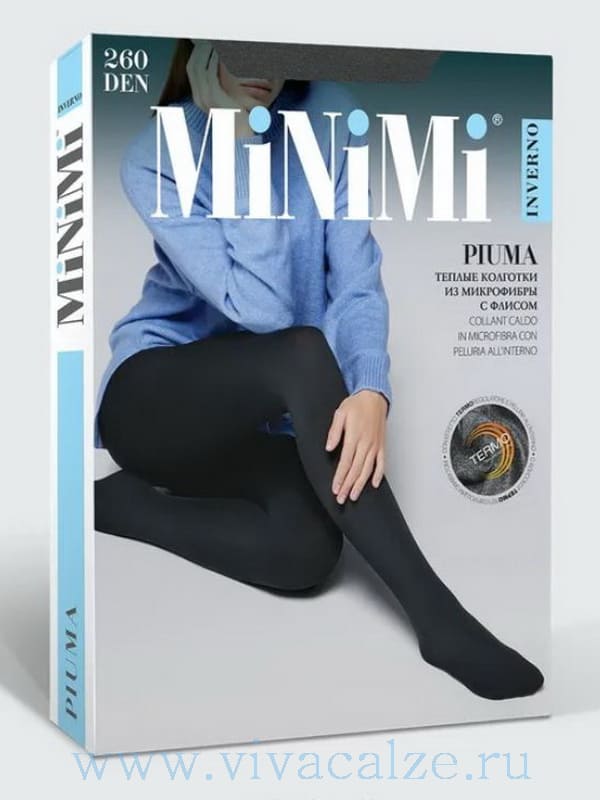Minimi PIUMA 260 колготки тёплые с термоэффектом