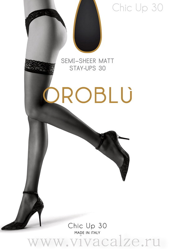 Oroblu CHIC UP 30 stay-up  чулки