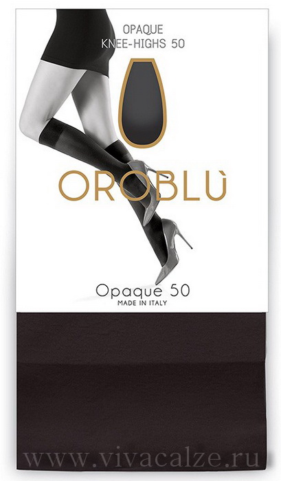 Oroblu OPAQUE 50 knee-high гольфы женские