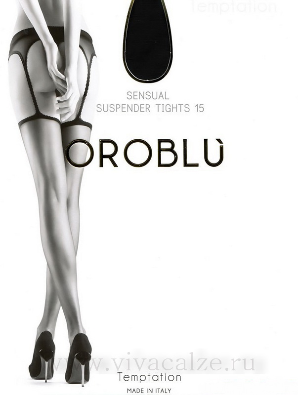 Oroblu Temptation 15 колготки с имитацией чулок