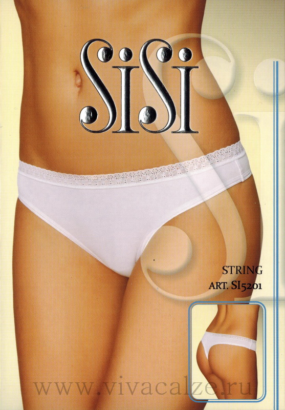 SiSi SI5201 string стринги женские хлопковые