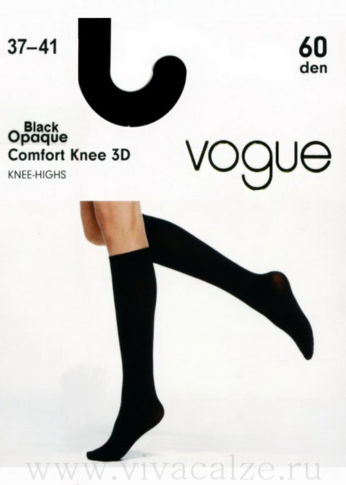 Vogue Opaque comfort 60 knee-highs гольфы женские