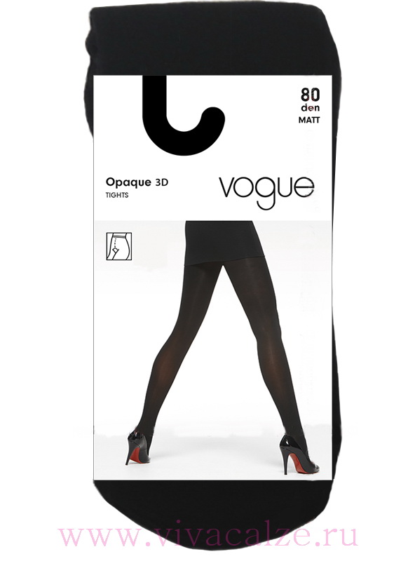 Vogue OPAQUE 80 3D колготки