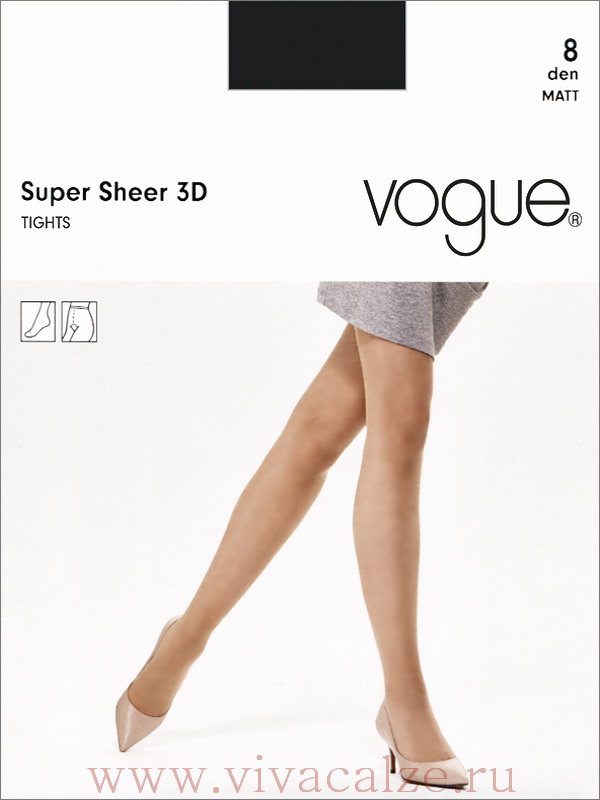 SUPER SHEER 8 3D колготки